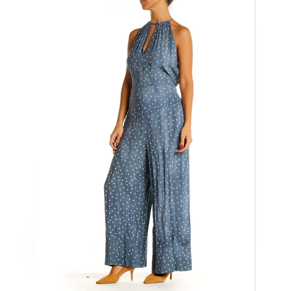 Vici Belinda Pocketed Polka Dot Jumpsuit